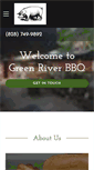 Mobile Screenshot of greenriverbbq.com